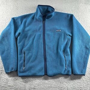 Patagonia Fleece‎ Jacket Youth 11/12 Blue Full Zip Sweater Outdoors Pockets